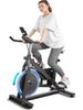 Naipo Exercise Bike Indoor Cycling Bike with 300 lb Big Seat Cushion for Home Cardio Leg Workout
